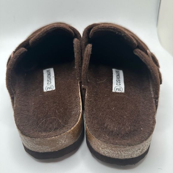 CUSHIONAIRE Womens Clog 9 BROWN - Picture 4 of 7